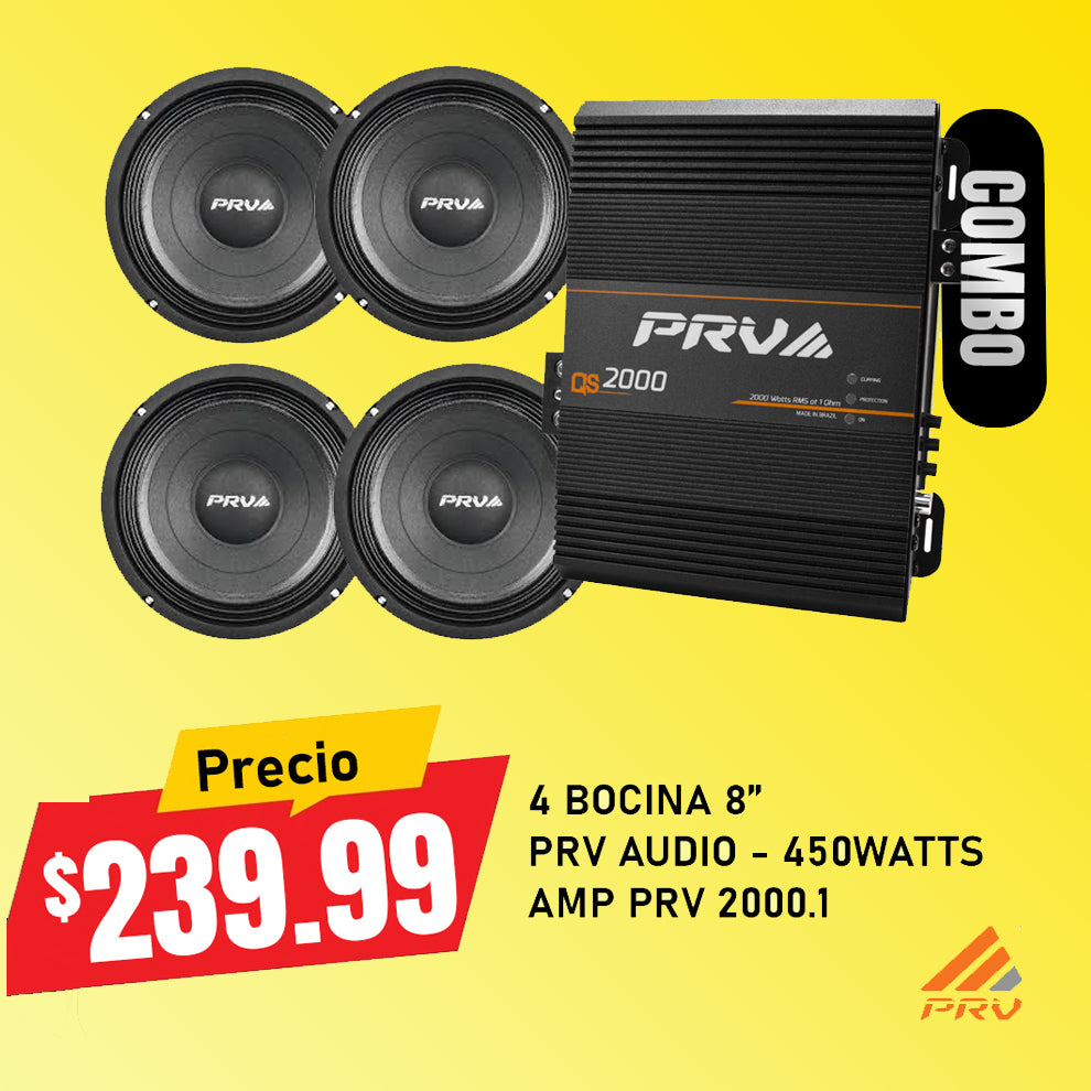 COMBO PRV Y AMPLIFICADOR