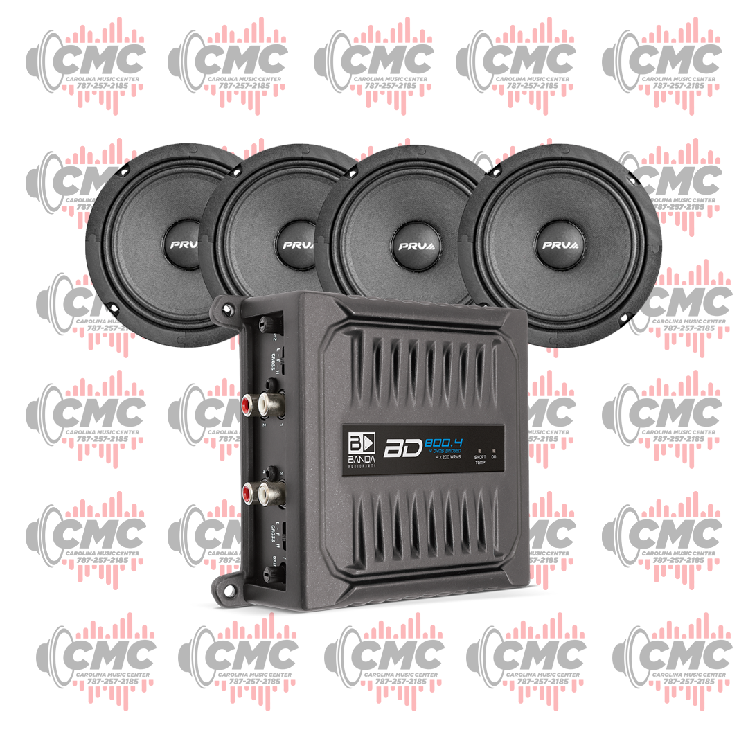 Combo PRV Audio 8MR-450A (Banda 800.4)