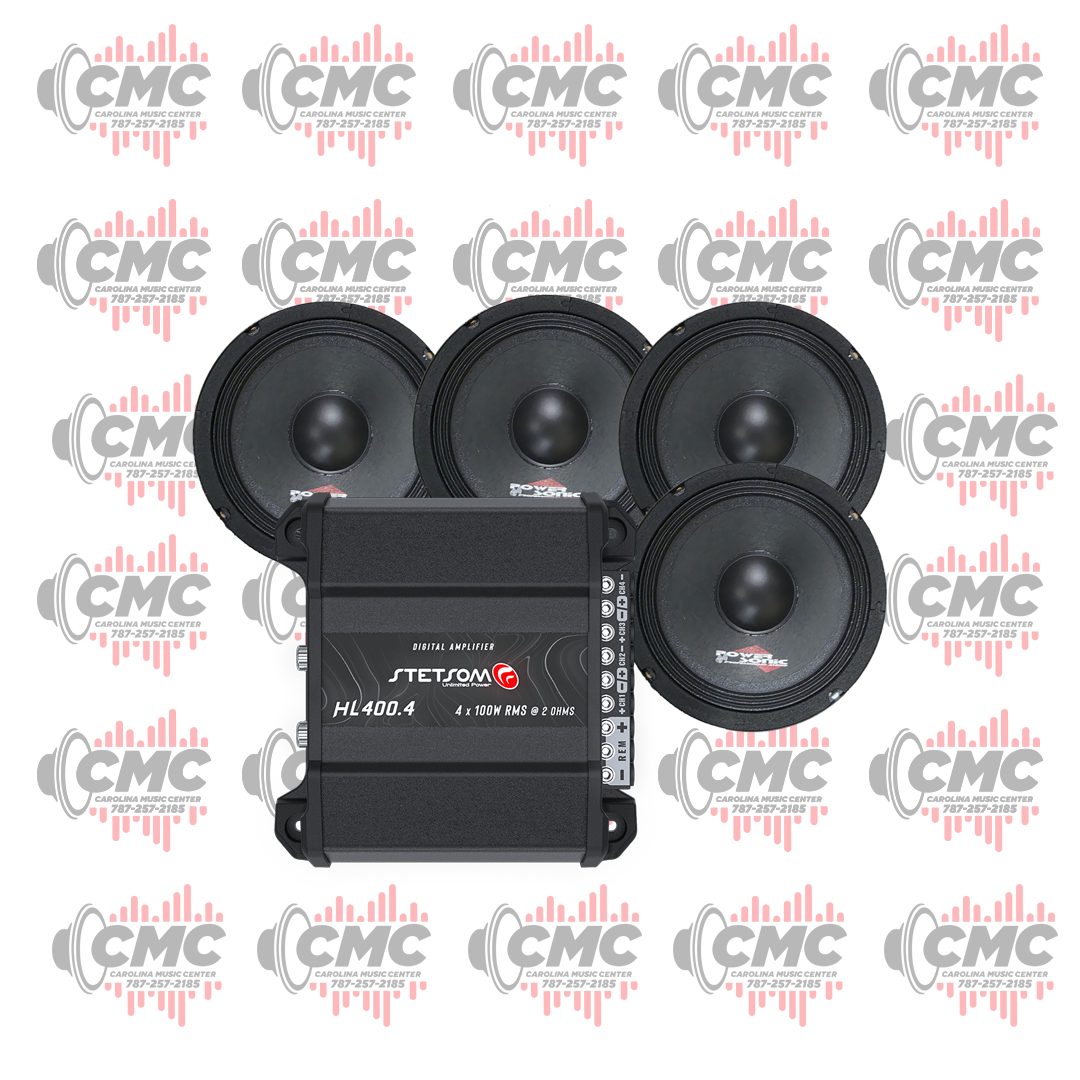 Combo Power Sonic 4 RM-6.4 (Stetsom HL400.4)