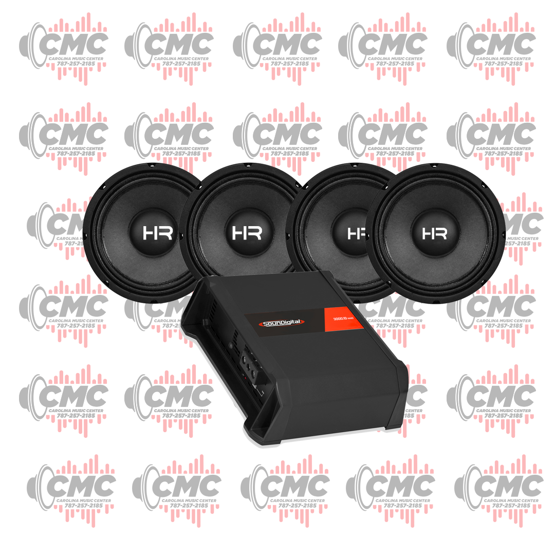 Combo HR Audio 4 12-400MBM (Sound Digital 3000.1D Nano)