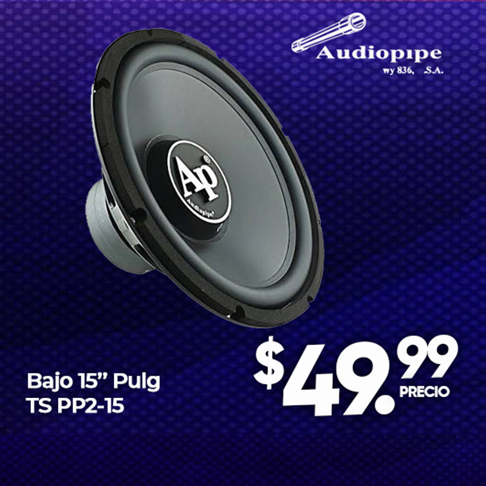 Bajo 15'' Audio Pipe TS PP2-15