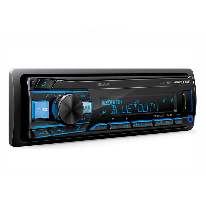 ALPINE SINGLE DIN (UTE-73BT) (BLUETOOTH)