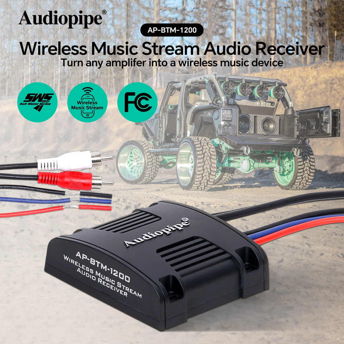 Audiopipe AP-BTM-1200