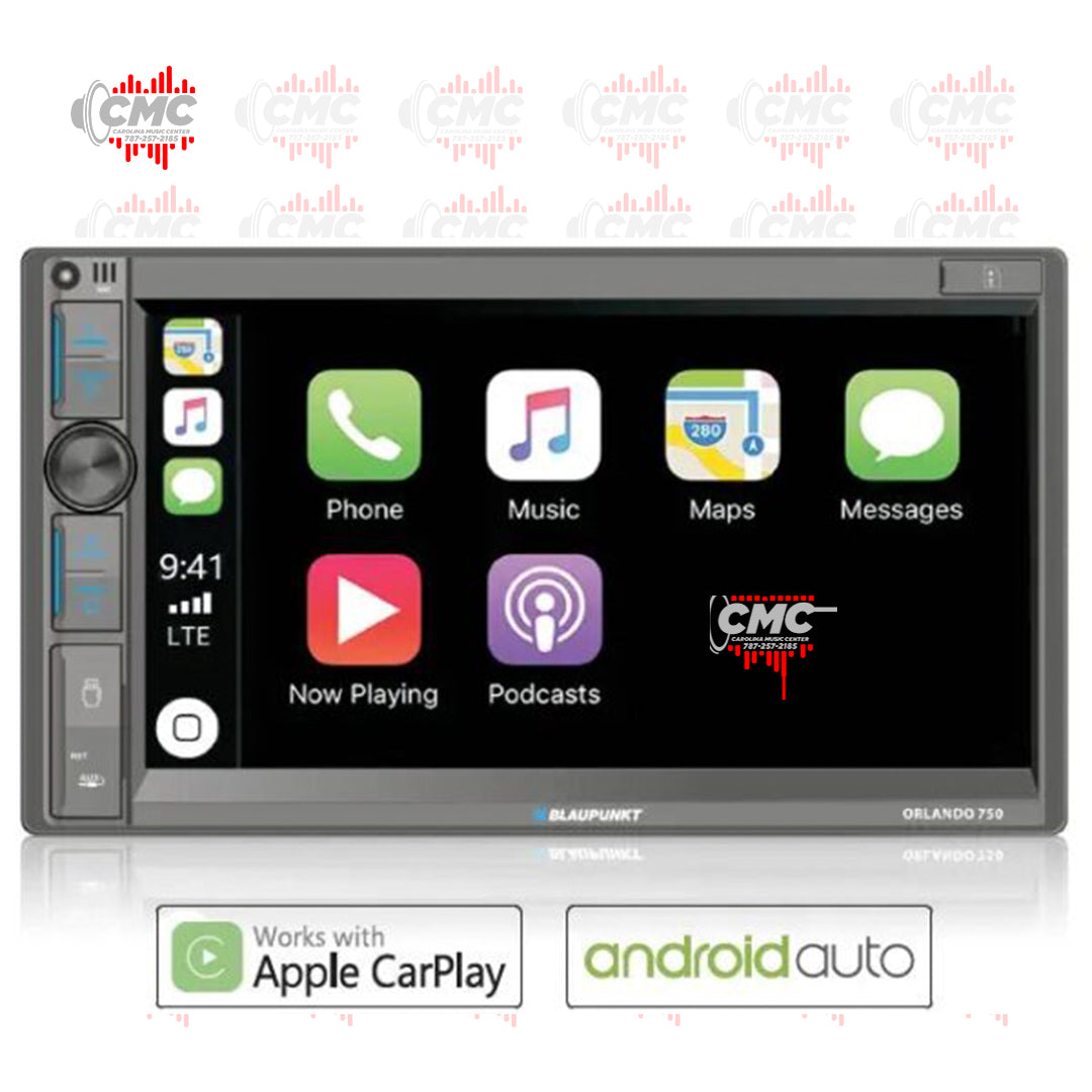 BLAUPUNKT DOUBLE DIN (ORLANDO 750) (CARPLAY/ANDROID AUTO)