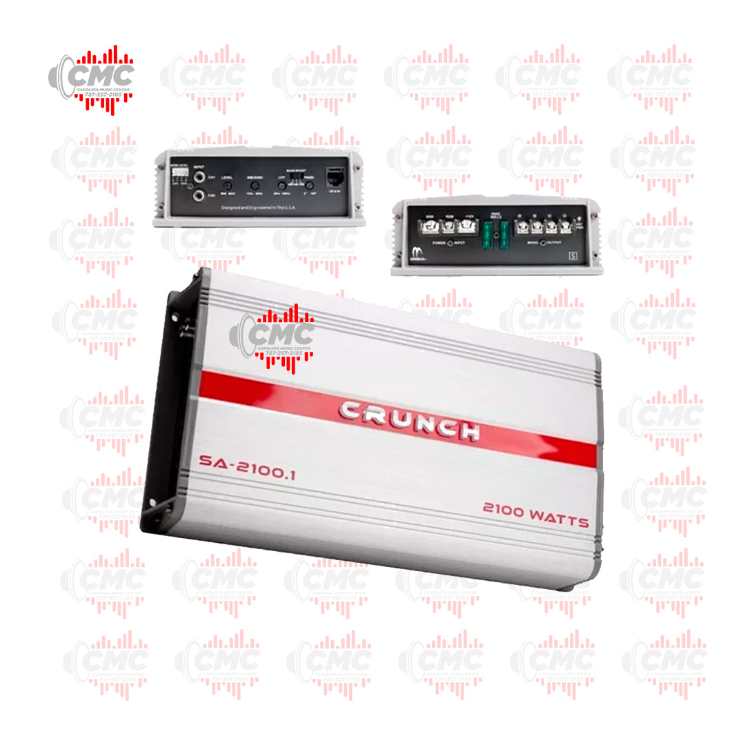 CRUNCH AMP (SA-2100.1) (2100 watts) MONOBLOCK