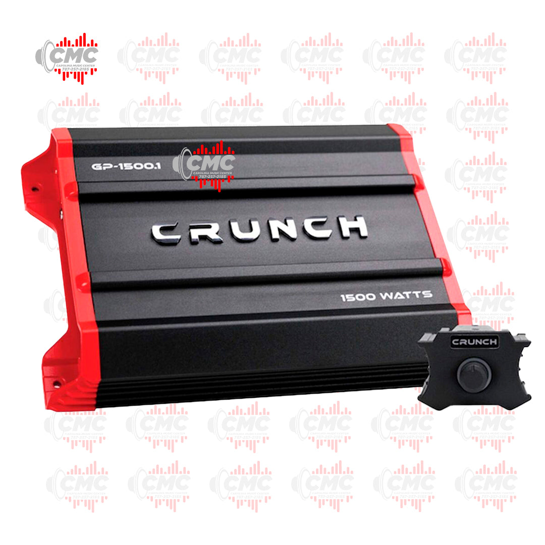 CRUNCH AMP (GP-1500.1) (1500 watts) MONOBLOCK