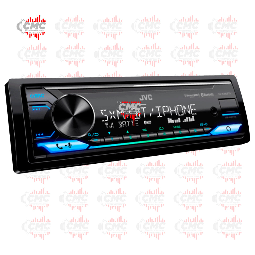 JVC SINGLE DIN (KD-X380BTS) (BLUETOOTH) (COLOR CHANGE)