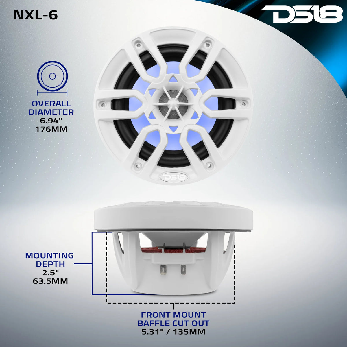 DS18 NXL-6/WH