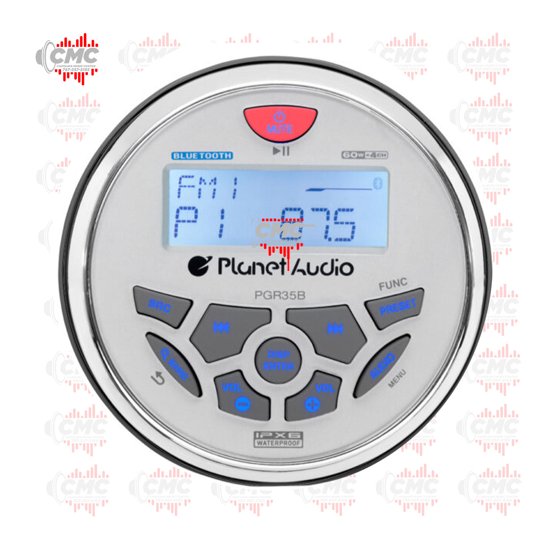 PLANET AUDIO RADIO MARINO (PGR35B)