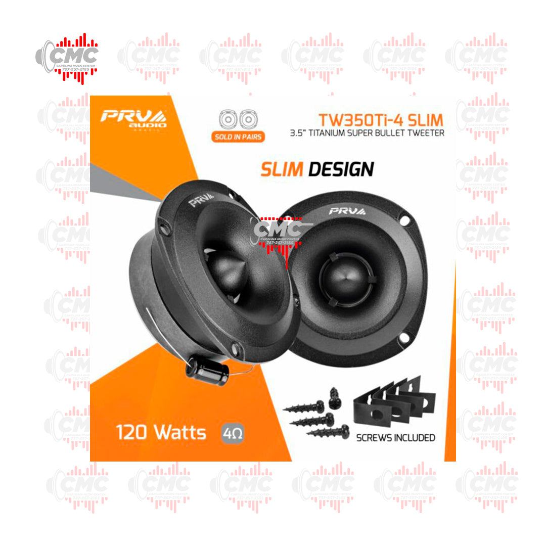 PRV TWEETERS (TW350Ti-4-SLIM) (PAR)