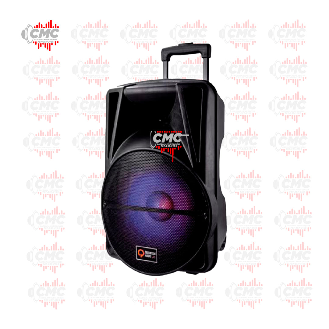 QUANTUM BOCINA 12” AMPLIFICADA (QDJ-12WP) (BLUETOOTH)