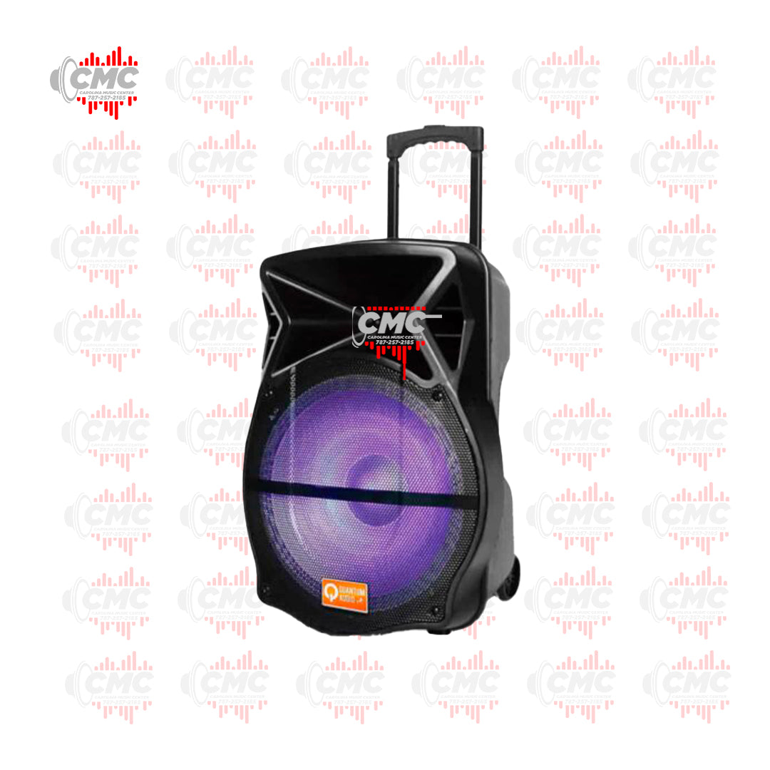 QUANTUM BOCINA 15” AMPLIFICADA (QDJ-15WP) (BLUETOOTH)
