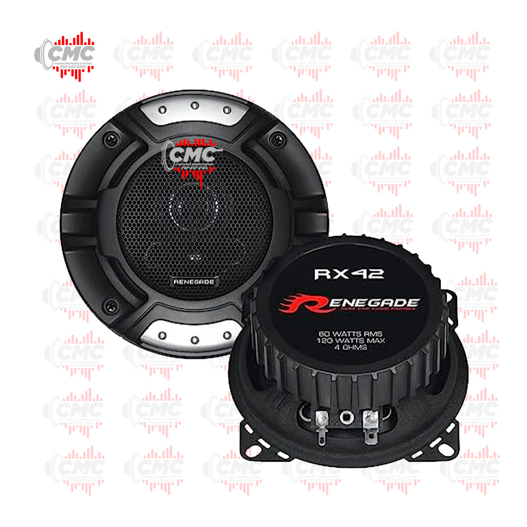 RENEGADE BOCINAS 4” (RX42) (PAR)
