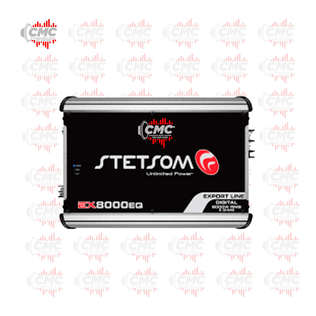 STETSOM AMP (EX8000EQ Export Line) (8000 RMS)
