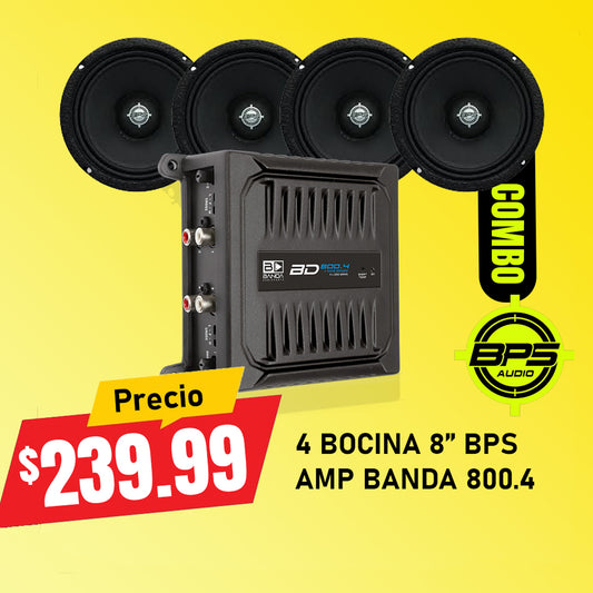 COMBO BPS Y AMPLIFICADOR BANDA