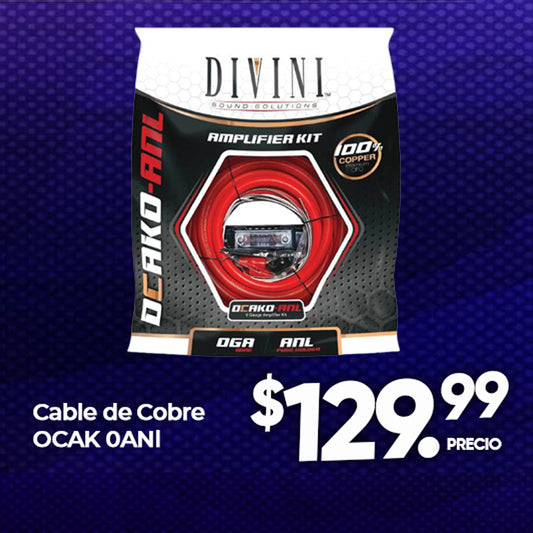 DIVINI Kit de Cables Cobre