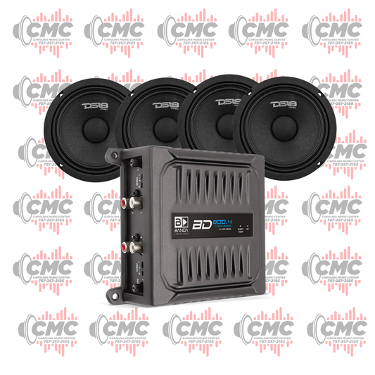 Combo 4 DS18 PRO-GM8 (Banda 800.4)