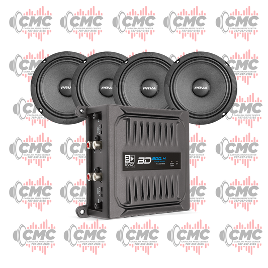 Combo PRV Audio 8MR-450A (Banda 800.4)