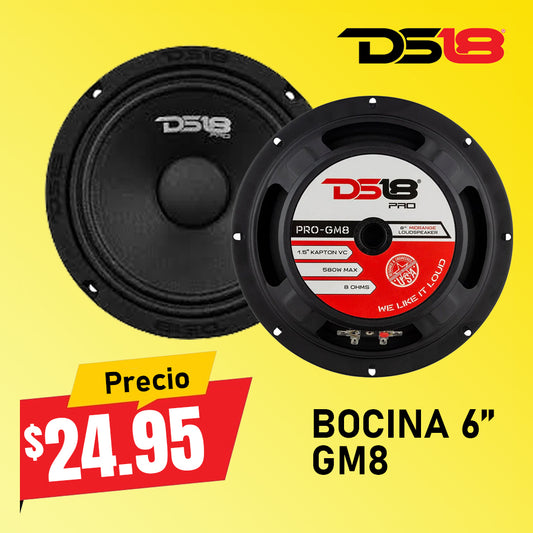 BOCINA 8'' GM8