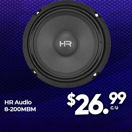 HR AUDIO 8-200MBM
