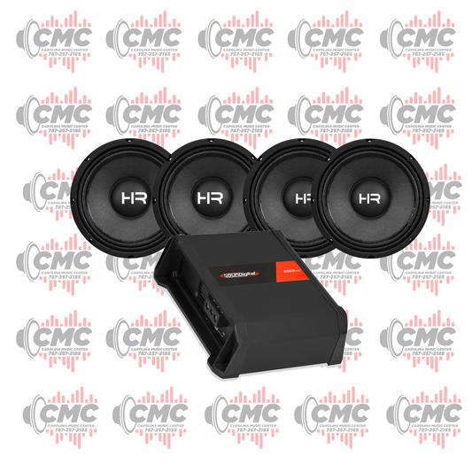 Combo HR Audio 4 12-400MBM (Sound Digital 3000.1D Nano)