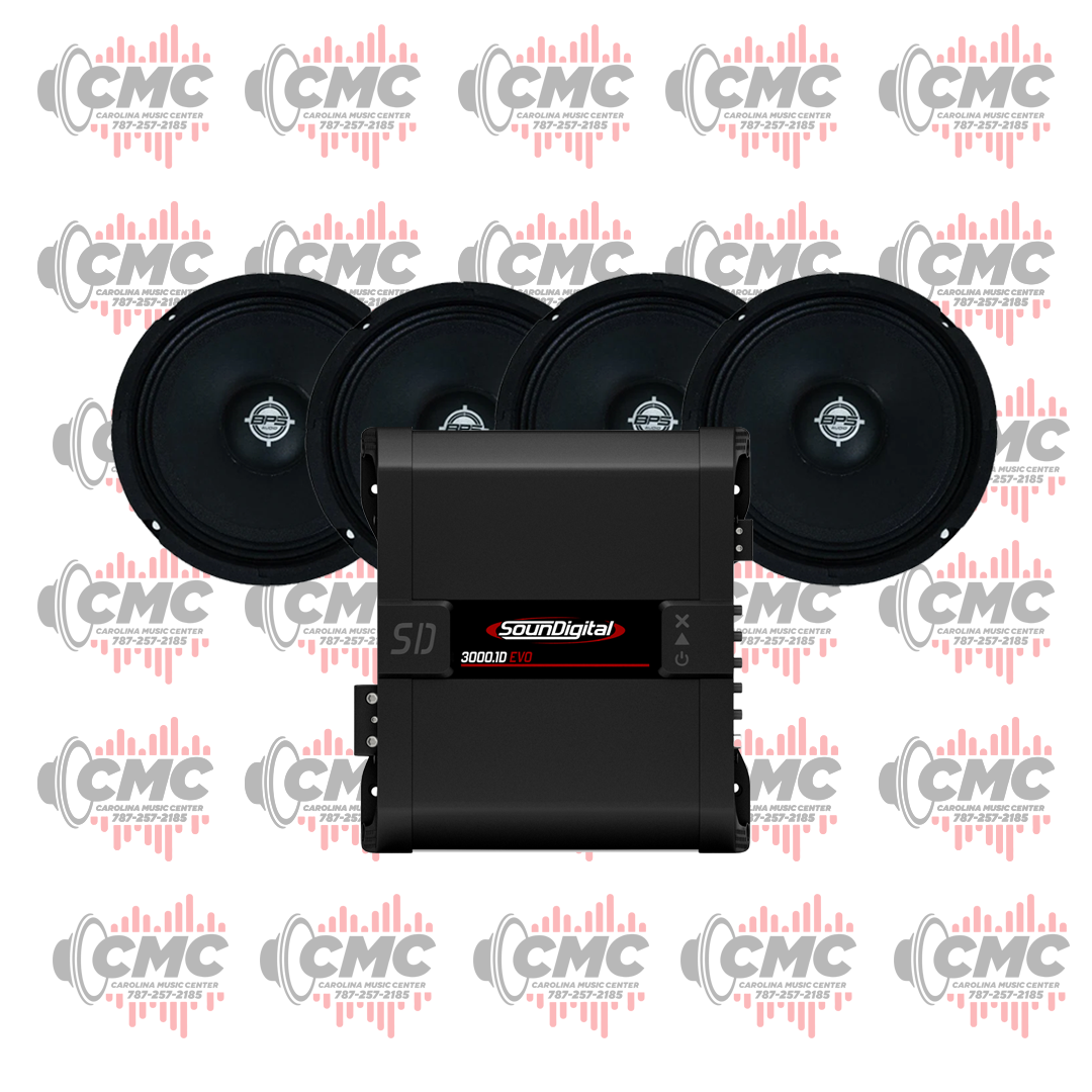 Combo BPS Audio 4 12-800MR (Sound Digital 3000.1D Nano)