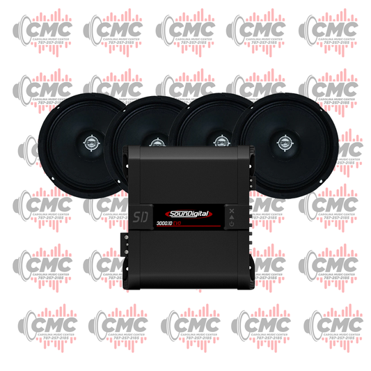 Combo BPS Audio 4 12-800MR (Sound Digital 3000.1D Nano)