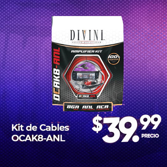 Divini Kit de Cables OCAK8-ANL