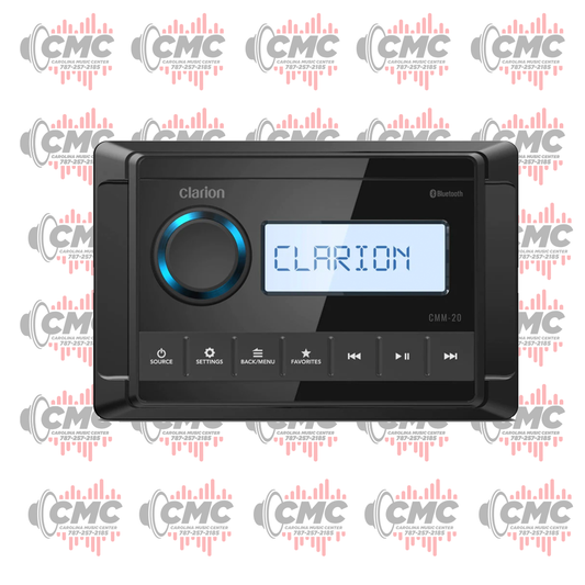 Clarion® Marine Source Unit with LCD Display (CMM-20)