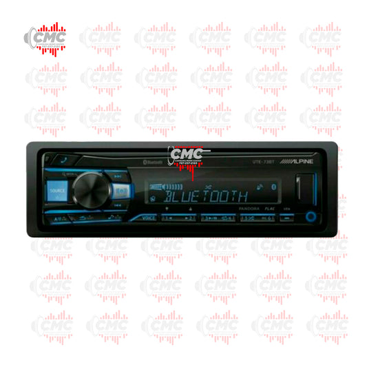 ALPINE SINGLE DIN (CDE-175BT) (BLUETOOTH) (CD)