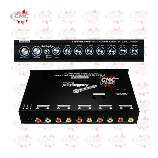 AUDIOPIPE PREAMP (EQ709X) (7 BANDAS)