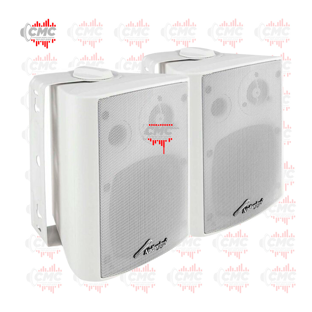 AUDIOPIPE BOCINAS 4” 2-Way Indoor/Outdoor Weatherproof (ODP-423WH) (PAR)