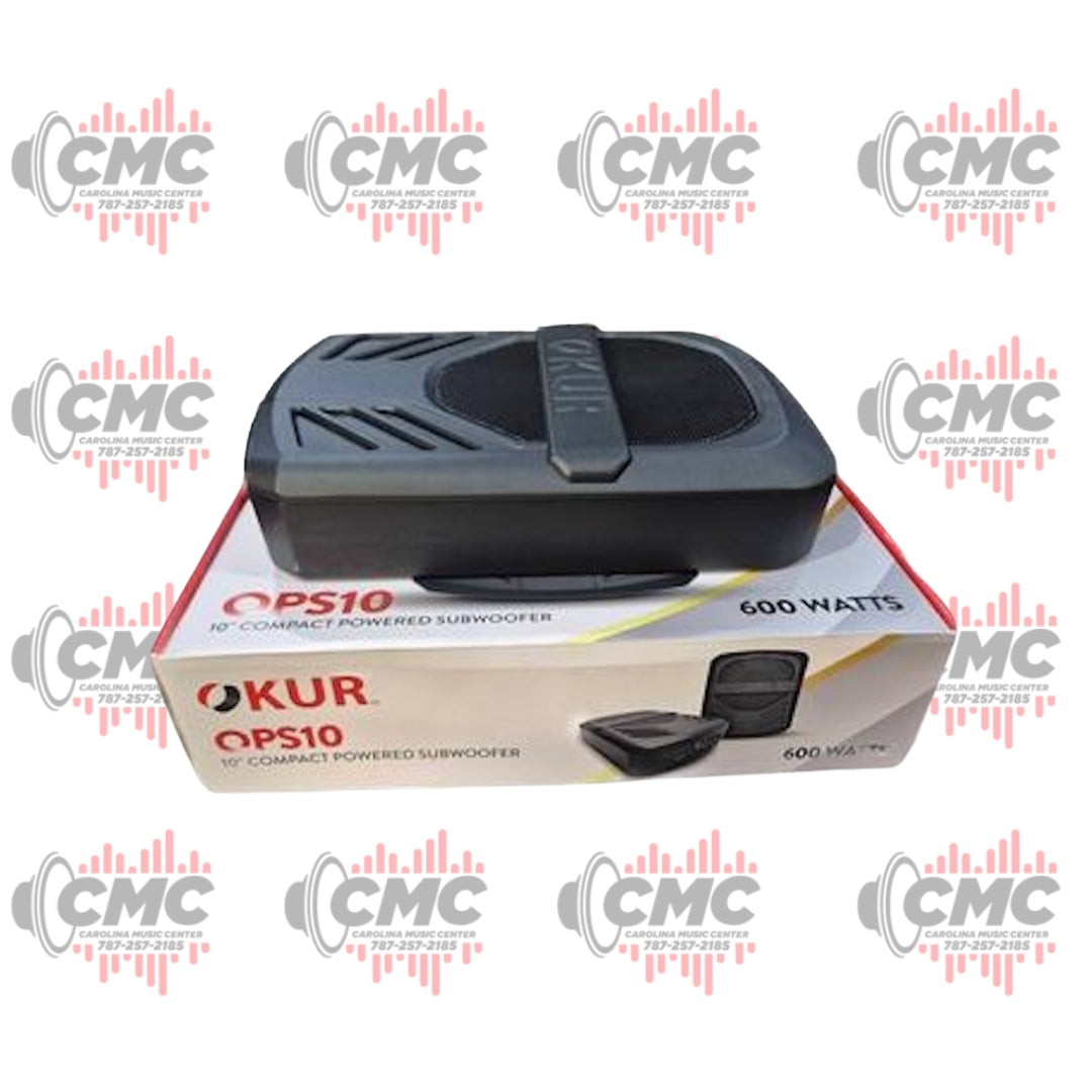 Bajo Amplificado 10" OKUR OPSIO 600 WATT