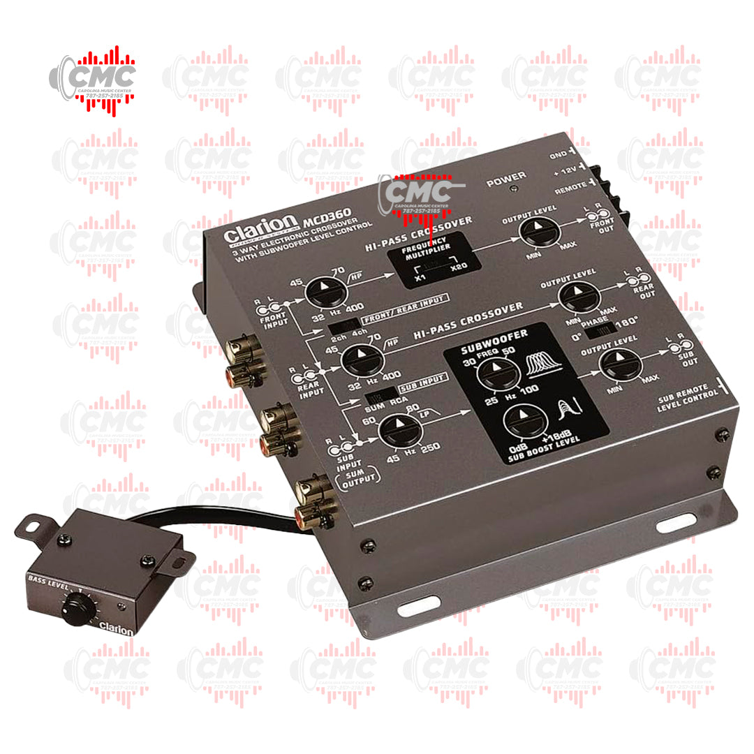 CLARION CROSSOVER (MCD360)