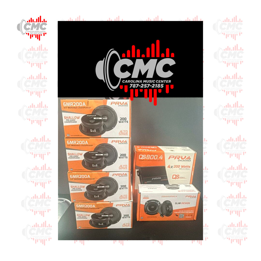 COMBO PRV (2 TW 35OTI+800X4+ 4 BOCINAS 6MR200A)