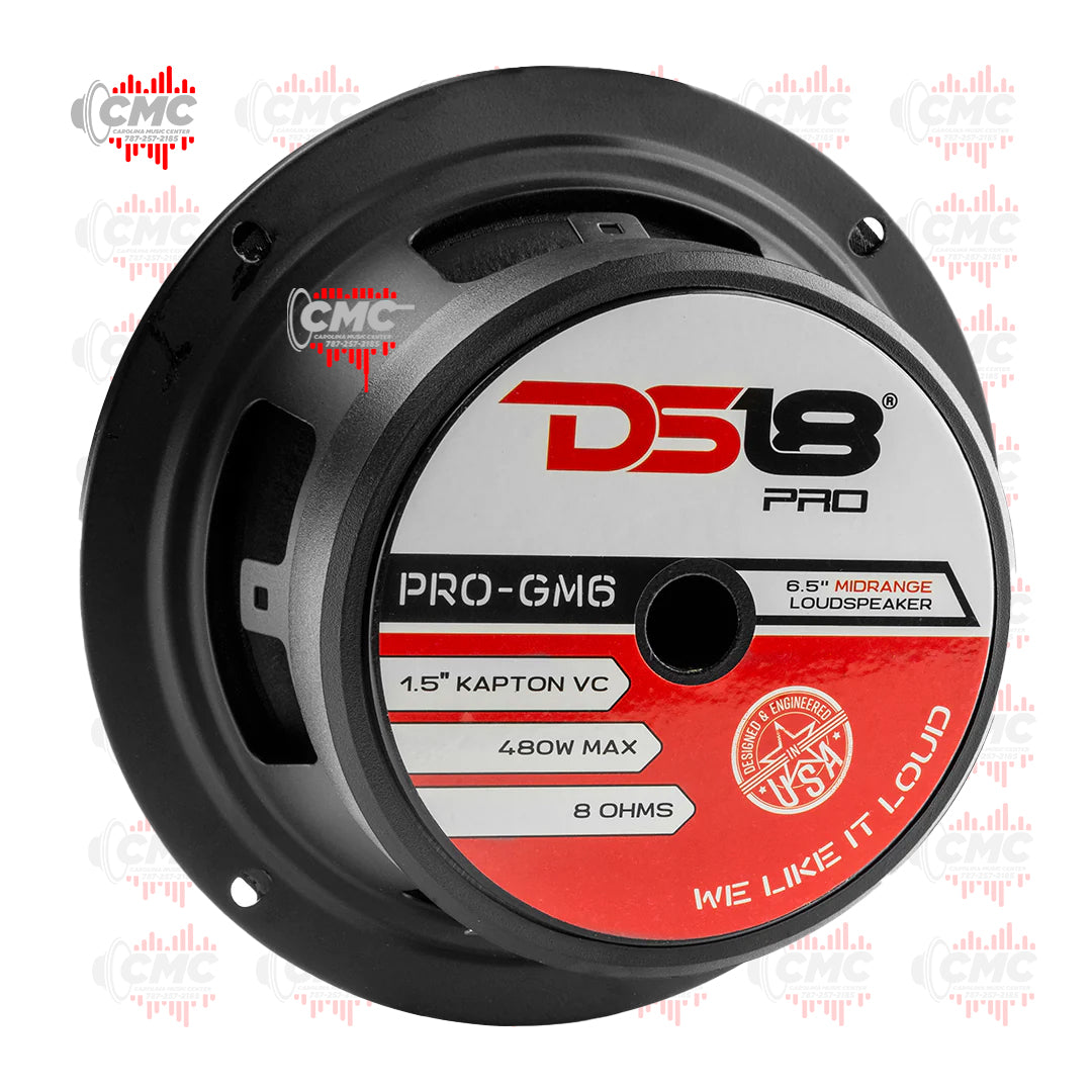 DS18 BOCINA 6” (PRO-GM6) (480 watts)