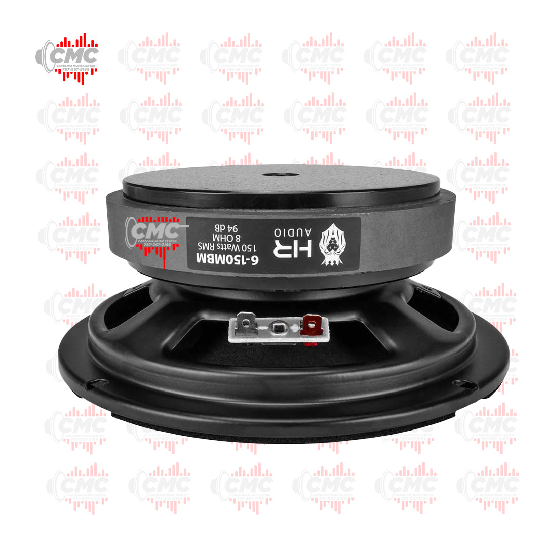 HR AUDIO BOCINA 6.5” (6-150 MBM) (150 watts)
