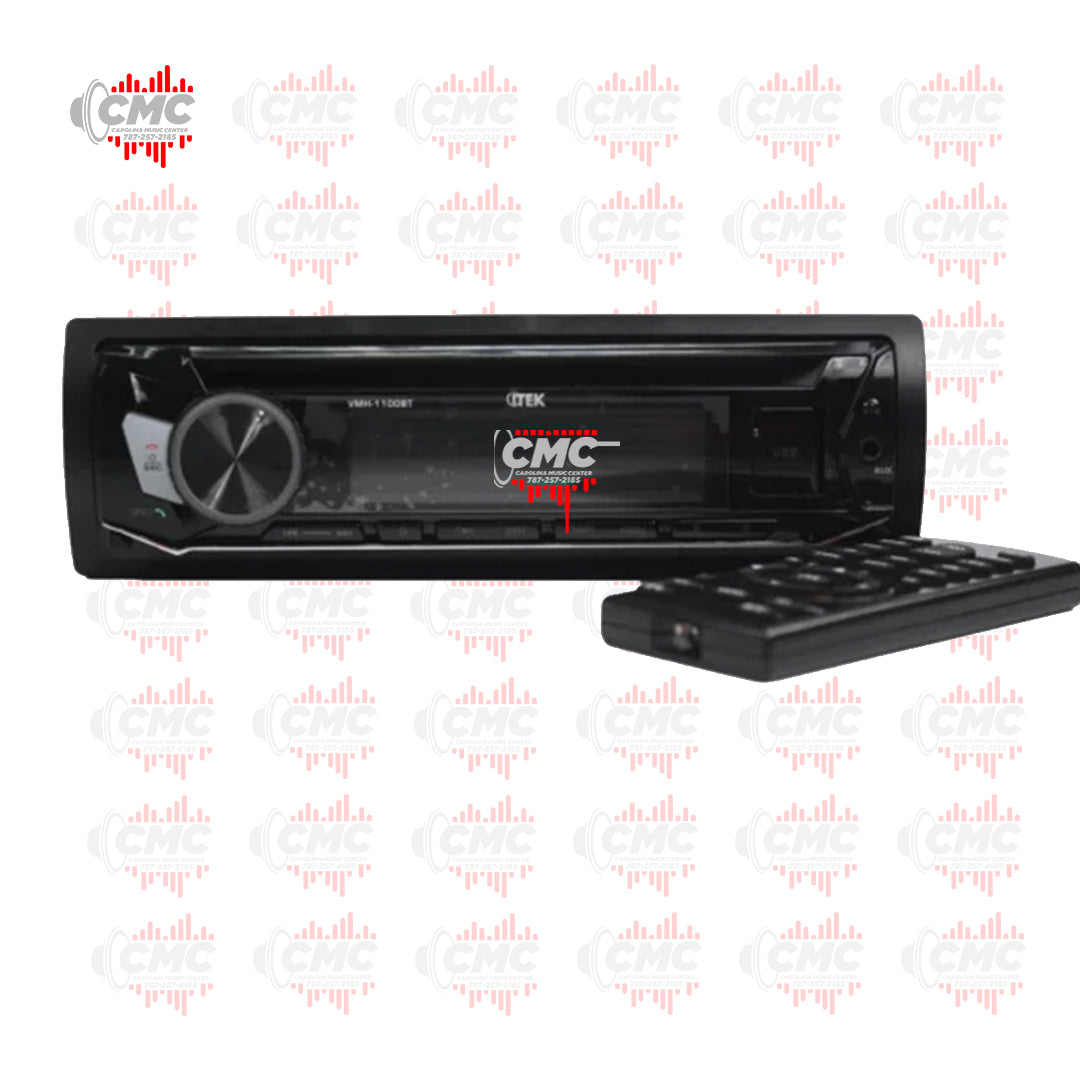 ITEK SINGLE DIN (VMH-1100BT) (BLUETOOTH) (CD)