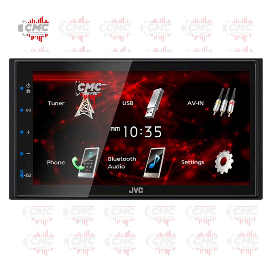 JVC DOUBLE DIN (KW-M180BT) (BLUETOOTH)