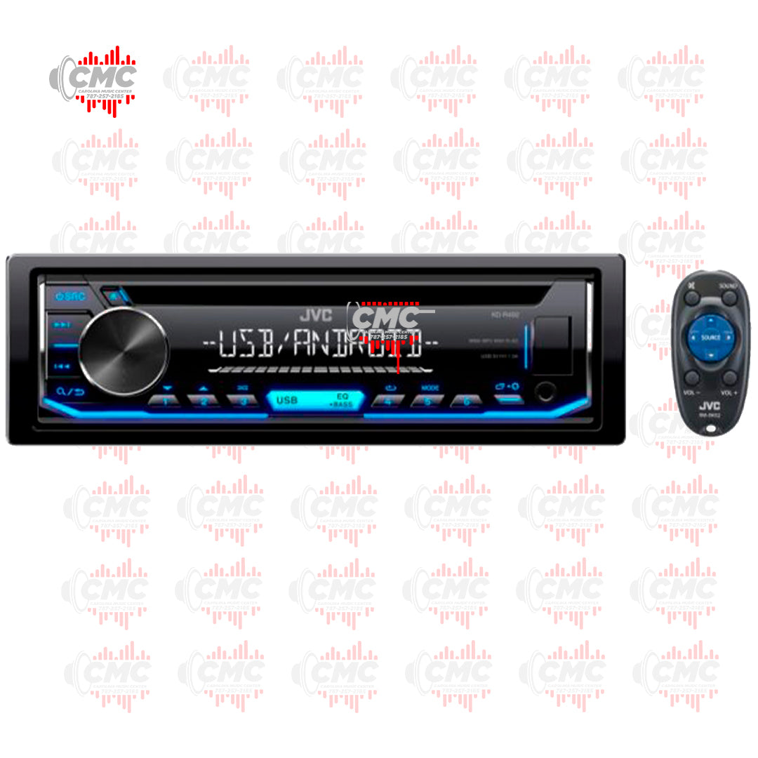 JVC SINGLE DIN (KDR-492) (CD) (USB)