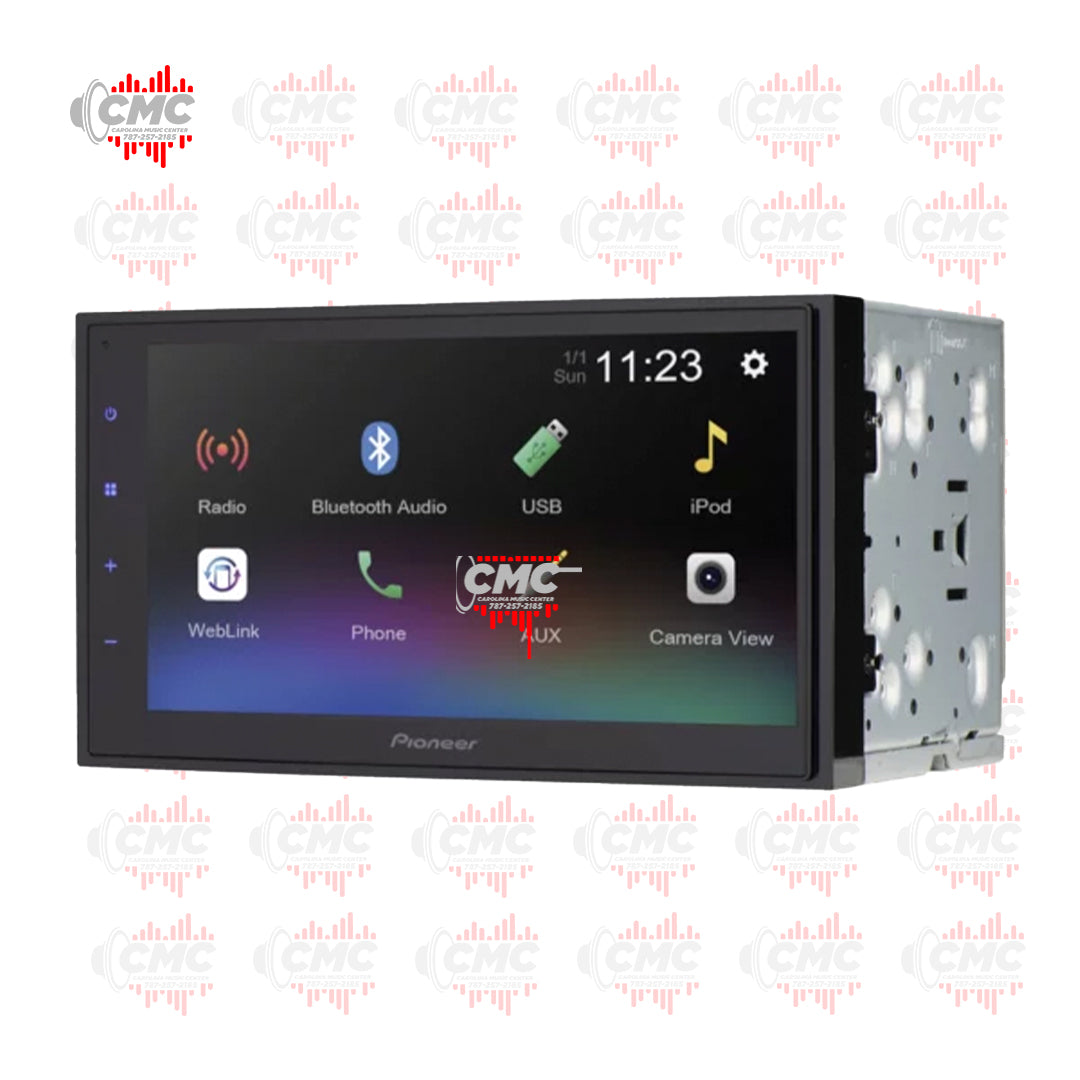 PIONEER DOUBLE DIN (DMH-130BT) (ALEXA READY)
