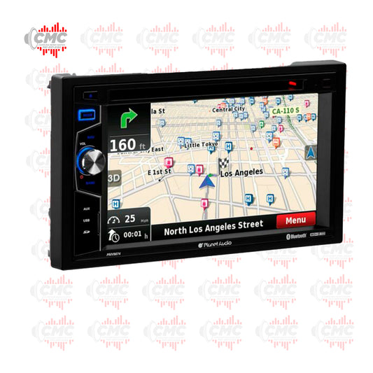 PLANET AUDIO DOUBLE DIN (PNV9674) (BLUETOOTH) (DVD) (GPS INTEGRADO)