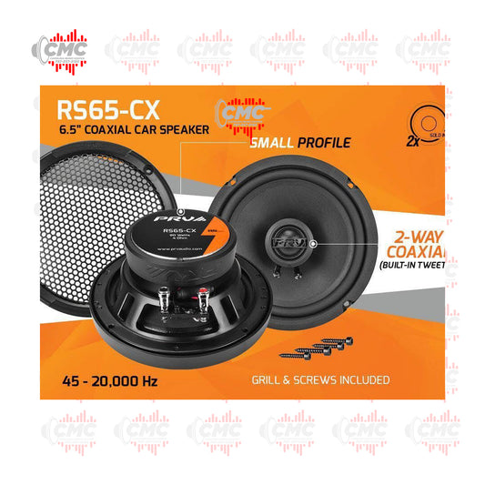PRV AUDIO BOCINAS 6.5″ (RS65) (PAR)
