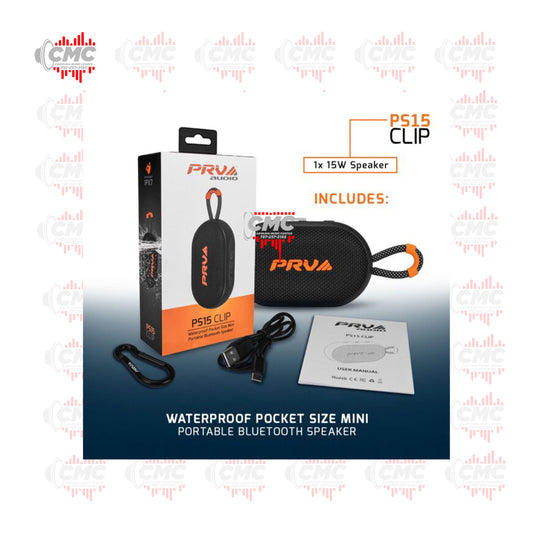 PRV PS15 CLIP (WATERPROOF)