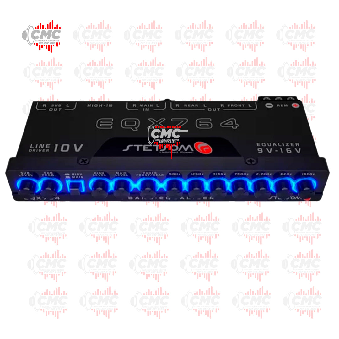 STETSOM PREAMP (EQX 764) (7 BANDAS)