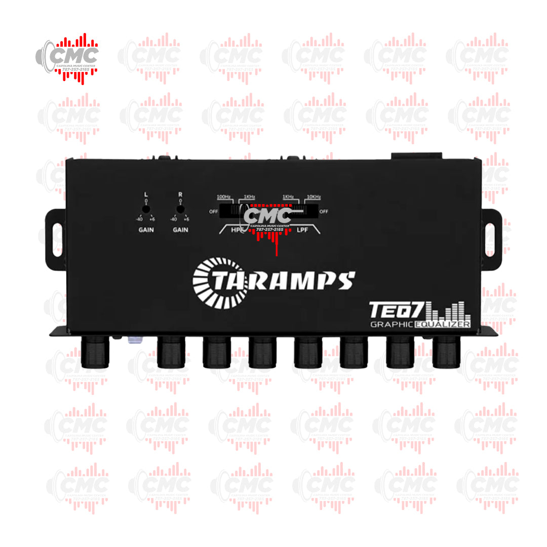 TARAMPS PREAMP (TEQ7)(7 BANDAS)