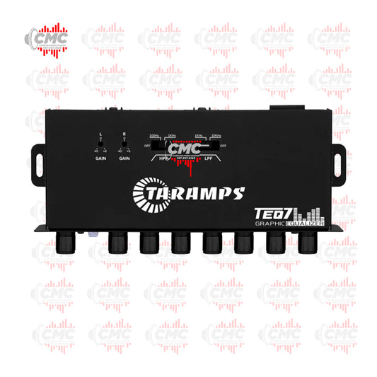 TARAMPS PREAMP (TEQ7)(7 BANDAS)
