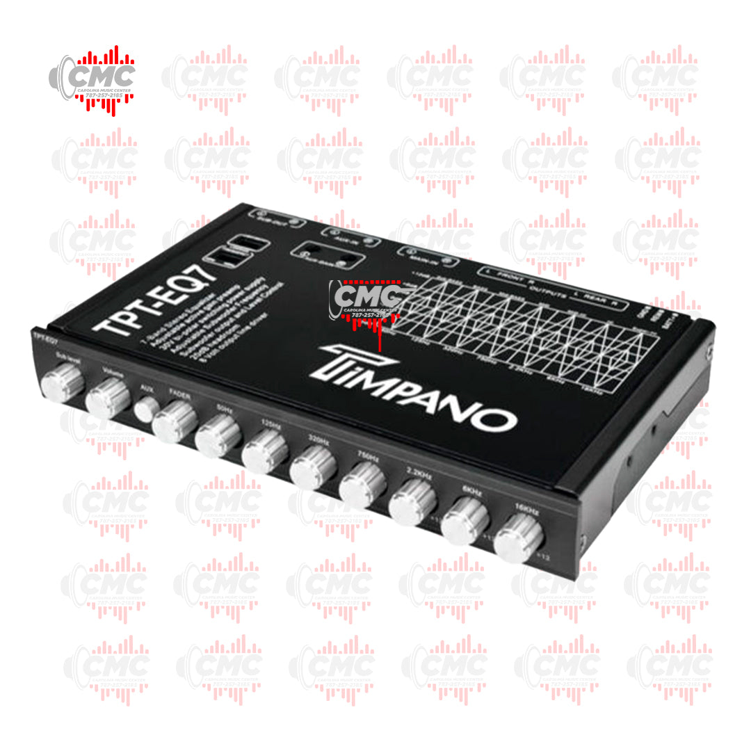 TIMPANO PREAMP (TPTEQ7) (7 BANDAS)
