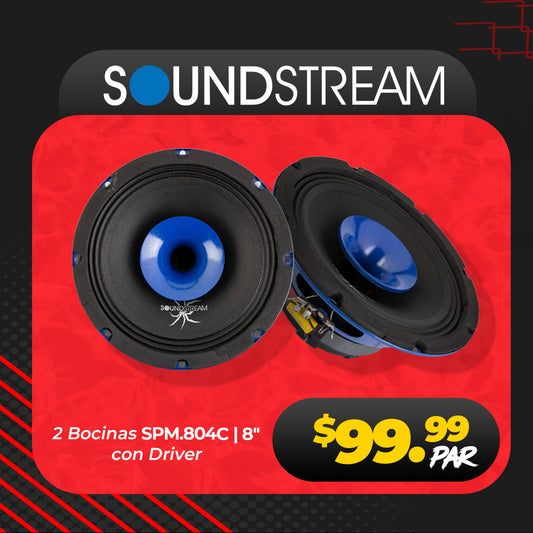 SOUND STREAM SPM.804C | 8"